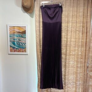 Revelry Saylor satin dress